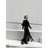 レースデザインロングスカート | yumiri | 詳細画像9 