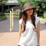 女優帽 レディース UV対策 | 帽子屋Zaction -帽子&ヘアバンド- | 詳細画像4