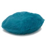 青色 | ベレー帽 アンゴラ 帽子 | 帽子屋Zaction -帽子＆ヘアバンド- 