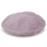 桃色 | ベレー帽 アンゴラ 帽子 | 帽子屋Zaction -帽子＆ヘアバンド- 