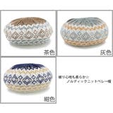 ベレー帽 ノルディック 秋冬 | 帽子屋Zaction -帽子＆ヘアバンド-  | 詳細画像3 