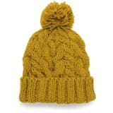 黄金色 | ニット帽 ポンポン レディース | 帽子屋Zaction -帽子＆ヘアバンド- 