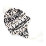 白色 | ニット帽 耳あて付き メンズ | 帽子屋Zaction -帽子＆ヘアバンド- 