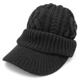 黒色 | ニット帽 つば付き 帽子 | 帽子屋Zaction -帽子＆ヘアバンド- 