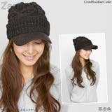 ニット帽 つば付き 帽子 | 帽子屋Zaction -帽子&ヘアバンド- | 詳細画像27