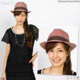麦わら帽子 レディース ペーパーハット | 帽子屋Zaction -帽子＆ヘアバンド-  | 詳細画像17 