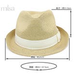 ハット レディース 麦わら | 帽子屋Zaction -帽子＆ヘアバンド-  | 詳細画像12 