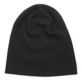 黒色 | ニット帽 オーガニックコットン100 メンズ | 帽子屋Zaction -帽子＆ヘアバンド- 