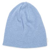 青色 | ニット帽 オーガニックコットン100 メンズ | 帽子屋Zaction -帽子＆ヘアバンド- 