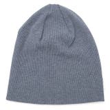 紺色 | ニット帽 オーガニックコットン100 メンズ | 帽子屋Zaction -帽子＆ヘアバンド- 