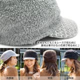 ワークキャップ レディース 帽子 | 帽子屋Zaction -帽子&ヘアバンド- | 詳細画像2