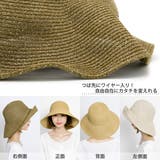 ハット レディース 麦わら帽子 | 帽子屋Zaction -帽子&ヘアバンド- | 詳細画像2