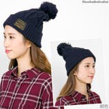 ニット帽 ポンポン レディース | 帽子屋Zaction -帽子&ヘアバンド- | 詳細画像9