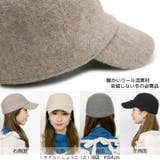 キャップ レディース 秋冬 | 帽子屋Zaction -帽子&ヘアバンド- | 詳細画像2