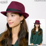 フェルトハット 中折れハット メンズ | 帽子屋Zaction -帽子＆ヘアバンド-  | 詳細画像10 