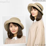 洗えるハット 麦わら帽子 レディース | 帽子屋Zaction -帽子&ヘアバンド- | 詳細画像14