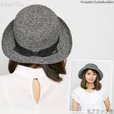 洗えるハット 麦わら帽子 レディース | 帽子屋Zaction -帽子&ヘアバンド- | 詳細画像19
