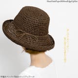 ペーパーハット レディース 麦わら帽子 | 帽子屋Zaction -帽子&ヘアバンド- | 詳細画像4
