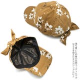 帽子 レディース 花柄 | 帽子屋Zaction -帽子＆ヘアバンド-  | 詳細画像10 