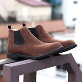 ダークブラウン | メンズ ストリート ビッグシルエット サイドゴア ショートブーツ ☆2351 | Zeal Market