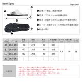 メンズ ストリート ビッグシルエット 夏 フラット サンダル ☆2405 | Zeal Market | 詳細画像14