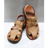 キャメル | メンズ ストリート ビッグシルエット 夏 編み込みフラットサンダル ☆2410 | Zeal Market