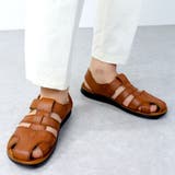 メンズ ストリート ビッグシルエット 夏 編み込みフラットサンダル ☆2410 | Zeal Market | 詳細画像4