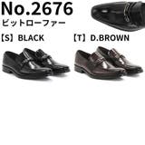 メンズ オフィスカ ジュアル フォーマル 防滑 ビットローファー ☆2676 | Zeal Market  | 詳細画像2 