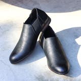 ブラック | メンズ ストリート ビッグシルエット サイドゴア ショートブーツ ☆5234 | Zeal Market