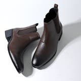 ブラウン | メンズ ストリート ビッグシルエット サイドゴア チェルシーブーツ ☆6317 | Zeal Market 