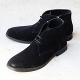 ブラックスエード | メンズ ストリート ビッグシルエット チャッカブーツ ☆6339 | Zeal Market 