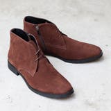 ブラウンスエード | メンズ ストリート ビッグシルエット チャッカブーツ ☆6339 | Zeal Market 