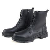 4cmソール メンズ ストリート セットアップ レースアップ ブーツ☆6355 | Zeal Market | 詳細画像12