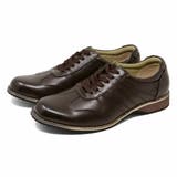 ダークブラウン | 3cmヒール オフィス カジュアル メンズ コンフォートスニーカー ☆6541 | Zeal Market 