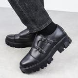 メンズ ストリート ビッグシルエット 厚底 ダブルモンクシューズ ☆1728 | Zeal Market | 詳細画像4