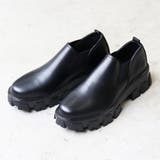ブラック | メンズ ストリート ビッグシルエット 厚底 サイドゴアシューズ ☆1729 | Zeal Market