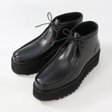 ブラック | 5.5cmヒール シャークソール チロリアンシューズ ☆1738 | Zeal Market 