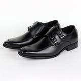 ブラック | オフィス カジュアル フォーマル ダブルモンクシューズ ☆5855 | Zeal Market 