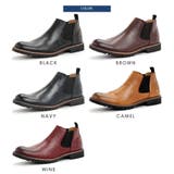 メンズ ストリート ビッグシルエット サイドゴア ショートブーツ ☆2353 | Zeal Market | 詳細画像2