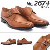 ライトブラウン | メンズ オフィスカ ジュアル フォーマル 防滑 モンクストラップ ☆2674 | Zeal Market 