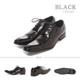 ブラック | メンズ ビジネス 大きいサイズ 内羽根ストレートチップ ☆2641 | Zeal Market