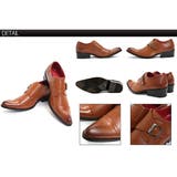 メンズ ビジネス 大きいサイズ モンクストラップ ストレートチップ ☆2654 | Zeal Market  | 詳細画像3 