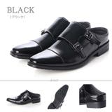 ブラック | メンズ 防滑 軽量 ビジネス サンダル ダブルモンク ☆2695 | Zeal Market