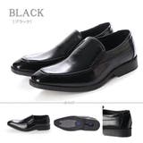 ブラック | メンズ オフィス フォーマル セットアップ モカシンスリッポン ☆2724 | Zeal Market
