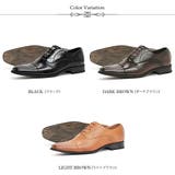 革靴 メンズ ビジネス 大きいサイズ 内羽根ストレートチップ ☆5850 | Zeal Market | 詳細画像2