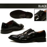 ブラック | メンズ ストリート ビッグシルエット プレーントゥ ドレスシューズ ☆801 | Zeal Market