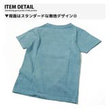 綿100％ ボックスプリントTシャツ 半袖Tシャツ | ZI-ON | 詳細画像5 