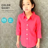 麻混 七分袖 シャツ | ZI-ON | 詳細画像1 