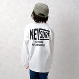 NEVSURFバックプリントBIGロンT キッズ 子供服 | ZI-ON | 詳細画像8 