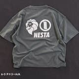 NESTA ピグメント染め 半袖Tシャツ | ZI-ON | 詳細画像10